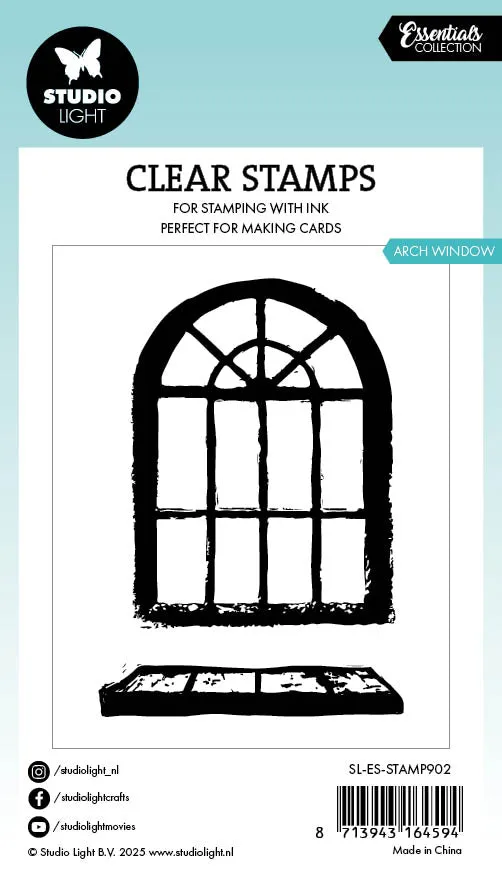 Studio Light Essentials Clear Stamp Arch Window Bogenfenster