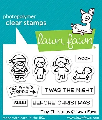 Lawn Fawn Tiny Christmas Clear Stamps Weihnachten Mini