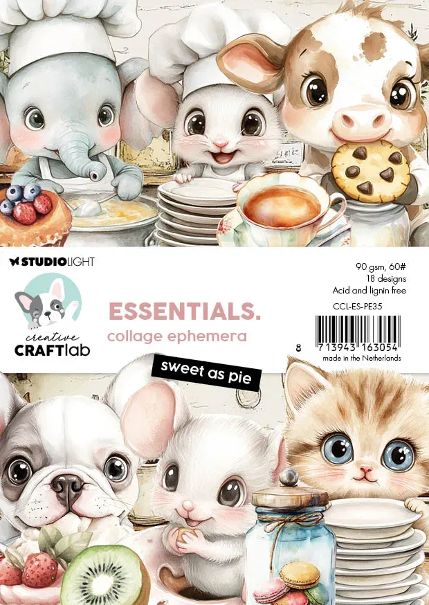 StudioLight Creative Craftlab Sweet as pie Collage-Ephemera