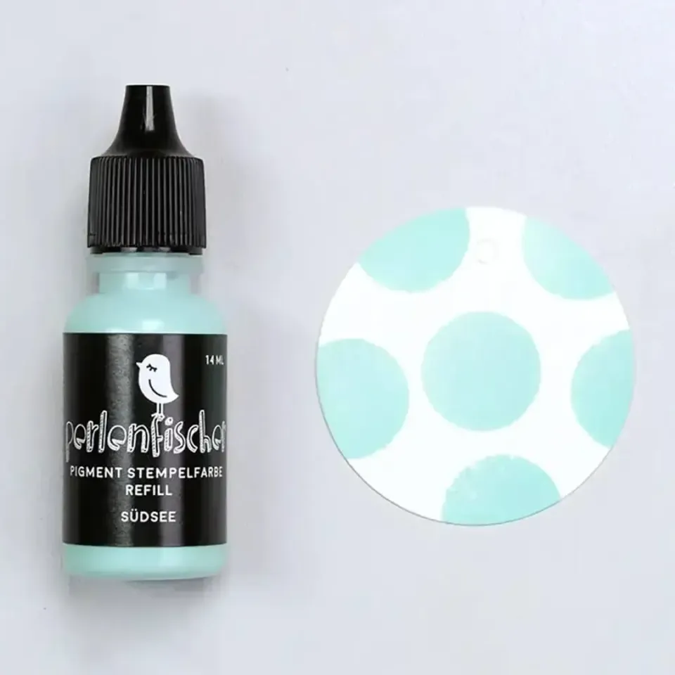 Perlenfischer Südsee Pigment-Stempelfarbe Refill 14ml