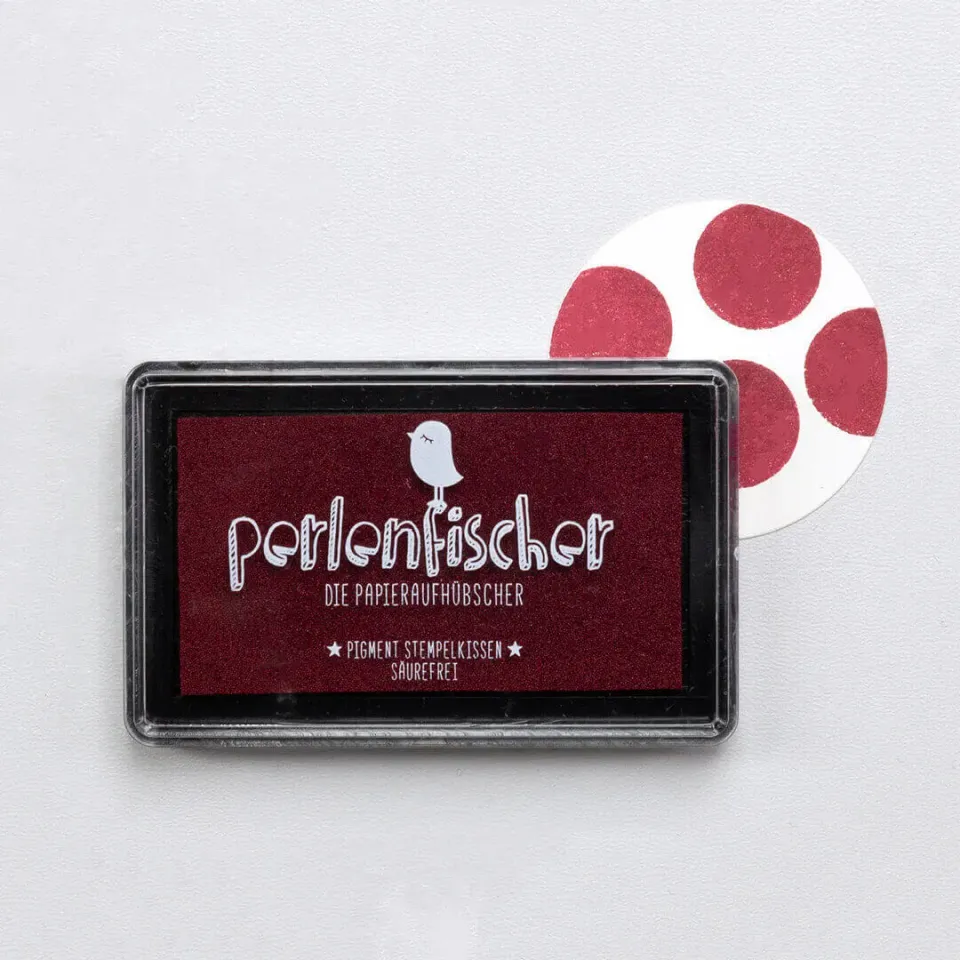Perlenfischer Berry Large Stempelkissen groß Pigment