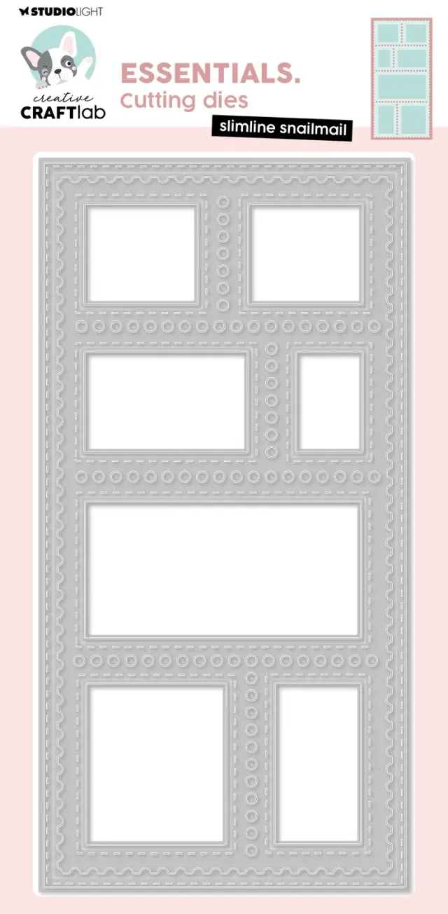 StudioLight Creative Craftlab Slimline Snailmail Stanzschablone