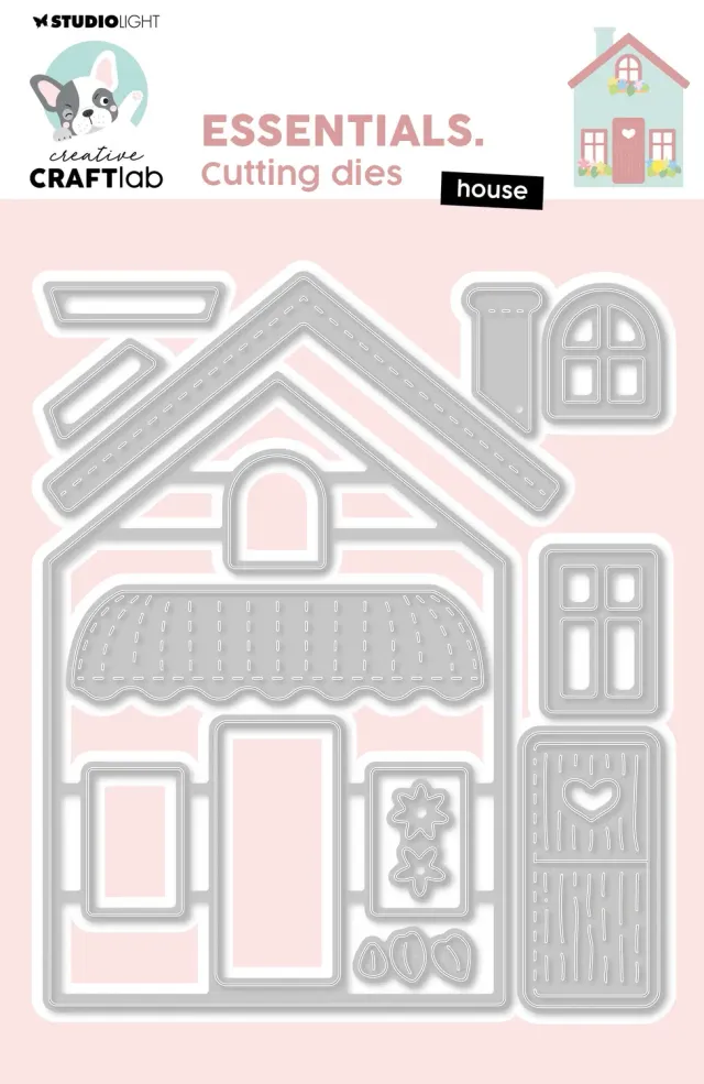 StudioLight Creative Craftlab Essentials Stanzschablone Haus