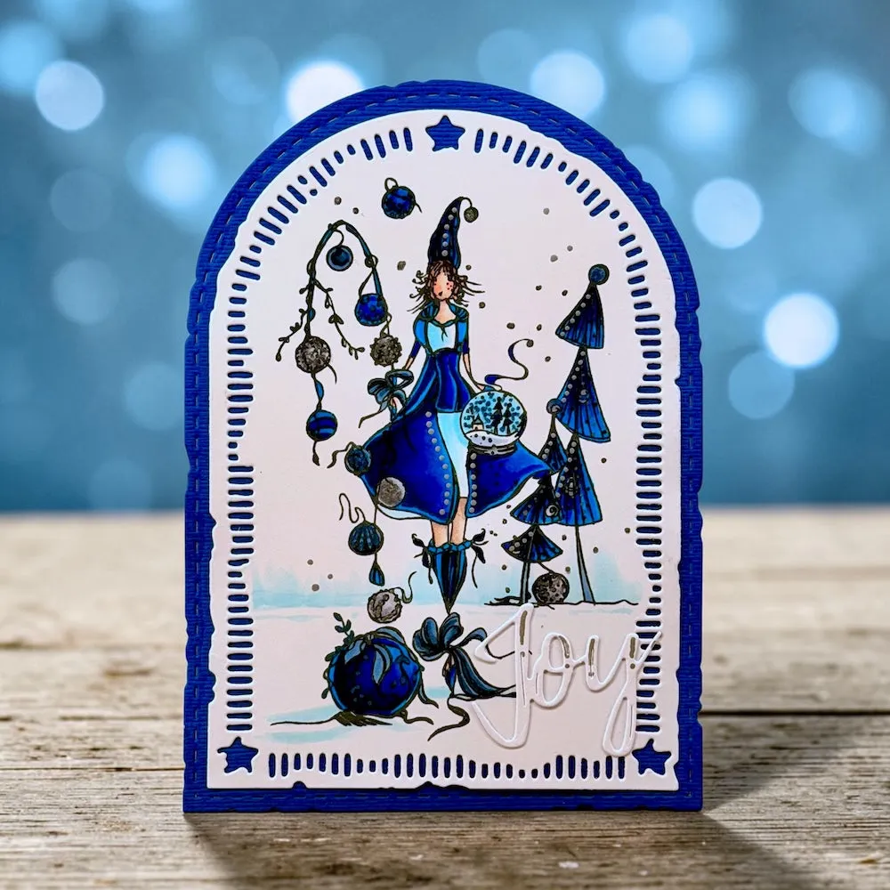 AALL and Create TP-1469 Stempelset A6 Baubles of Season Kugeln