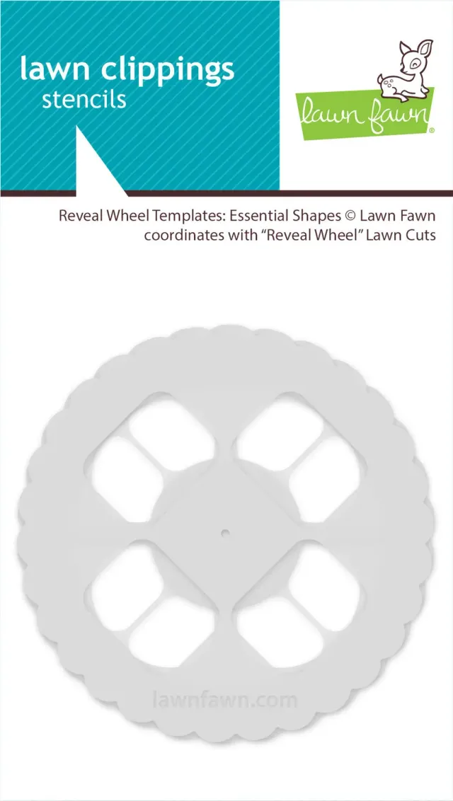 Lawn Fawn Reveal Wheel Essential Shapes Schablonen