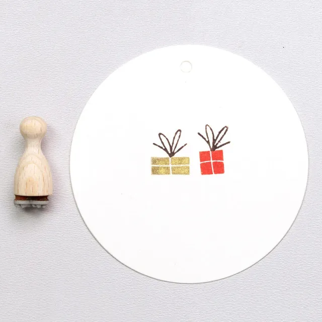 Perlenfischer Bow mini Stempel 8x11 mm