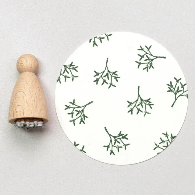 Perlenfischer Mistletoe Small Stempel 17x15 mm Weihnachten