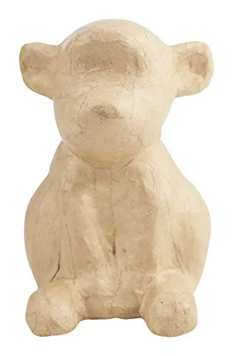 Décopatch Affe Pappmaché Figur S 13x10x14,5 cm