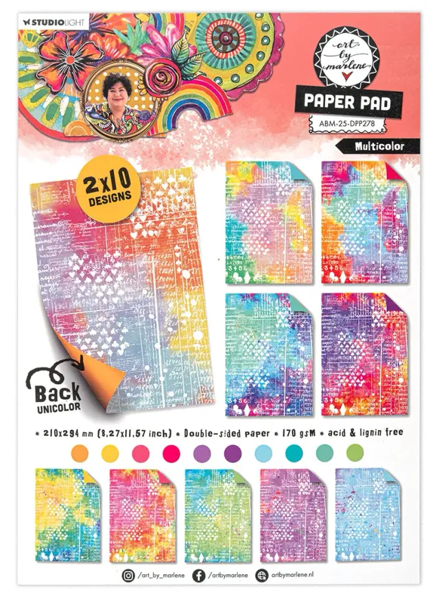 StudioLight Art by Marlene 2025 Designblock Multicolor A4