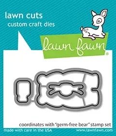 Lawn Fawn Lawn Cuts Germ-Free Bear Stanzschablonen Bär
