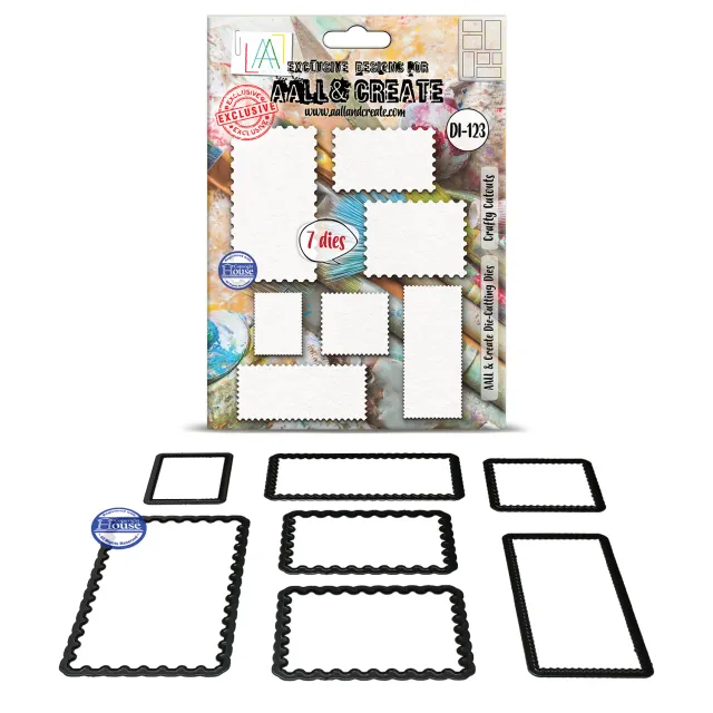 AALL and Create DI-123 Crafty Cutouts Stanzschablonen