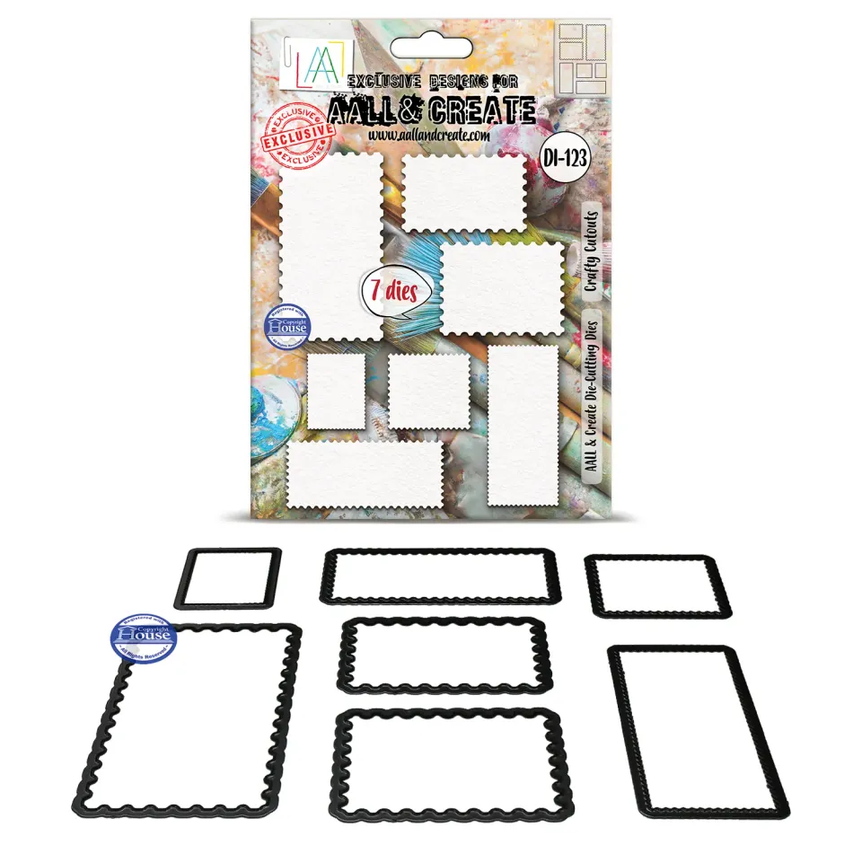 AALL and Create DI-123 Crafty Cutouts Stanzschablonen