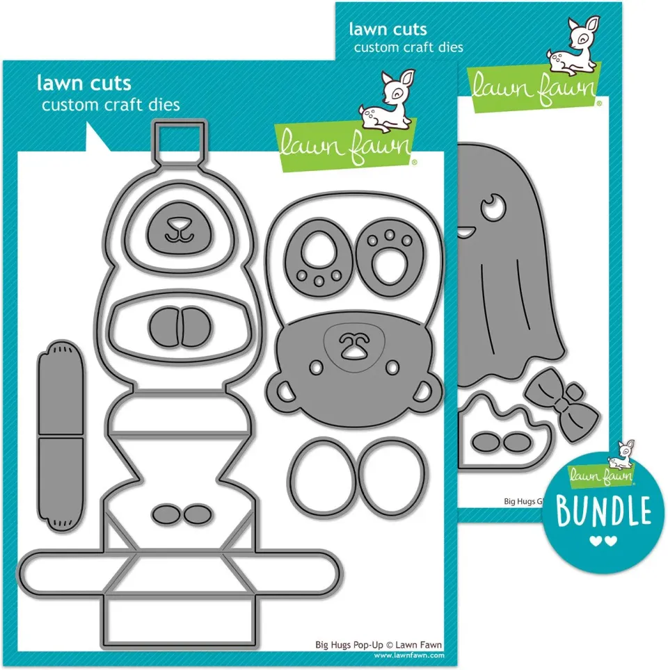 Lawn Fawn Big Hugs Pop-Up Stanzen 2-tlg Halloween