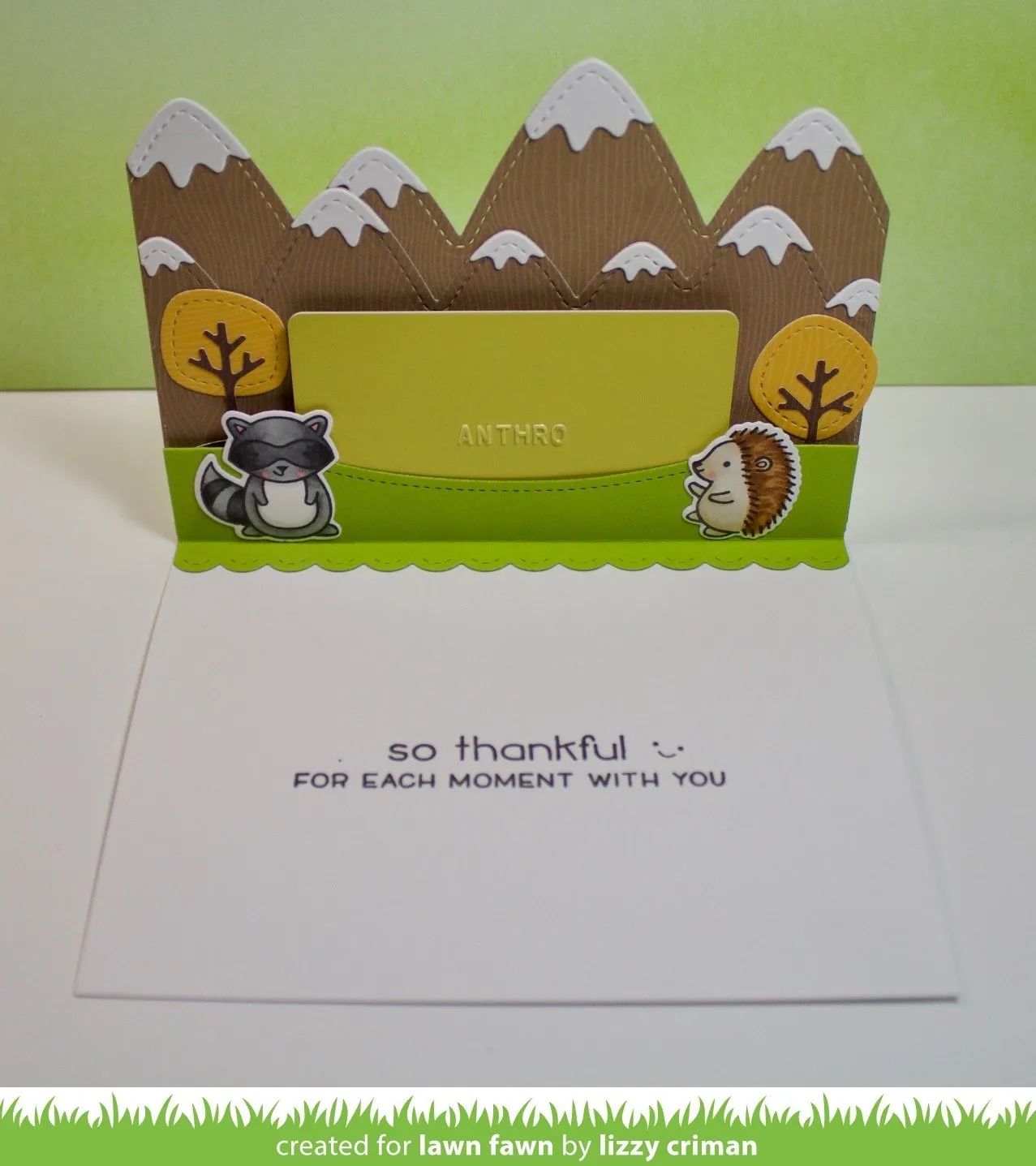 Lawn Fawn Lawn Cuts Gift Card Pop-Up Stanze LF1499