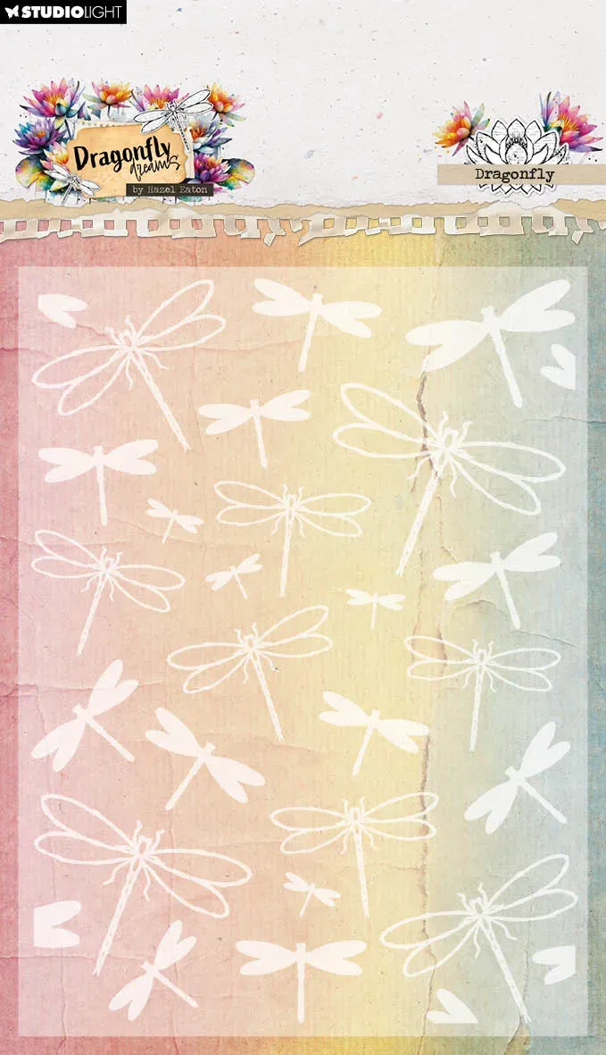 Hazel Eaton Dragonfly Dreams Dragonfly Prägefolder