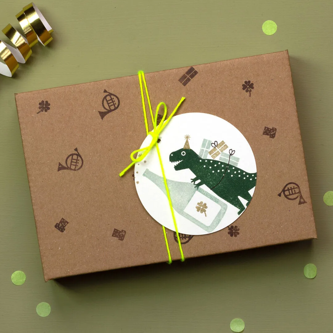Perlenfischer Round 75 mm Papertags 20 Stück weiß