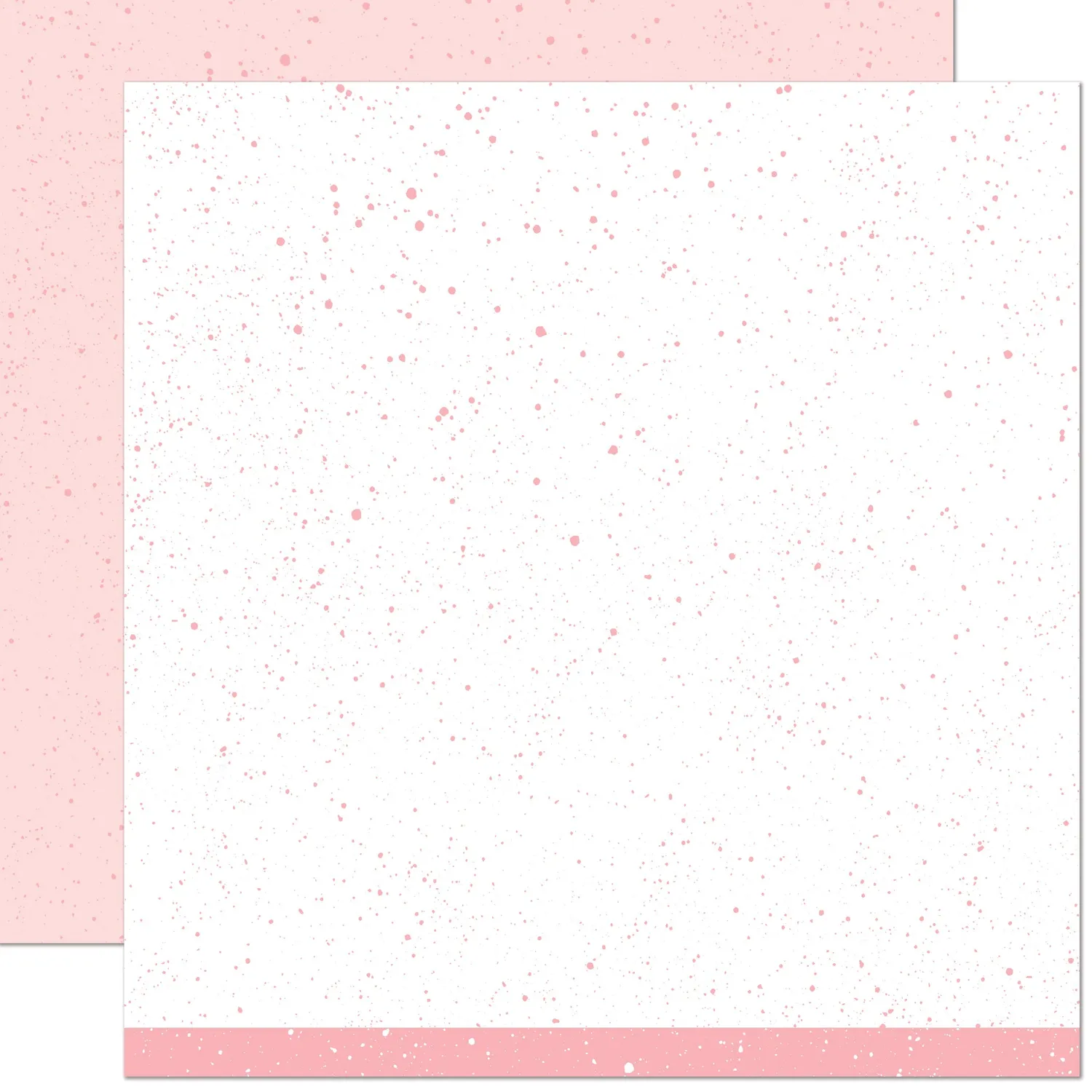 Lawn Fawn Spiffy Speckles Papier Strawberry Frosting