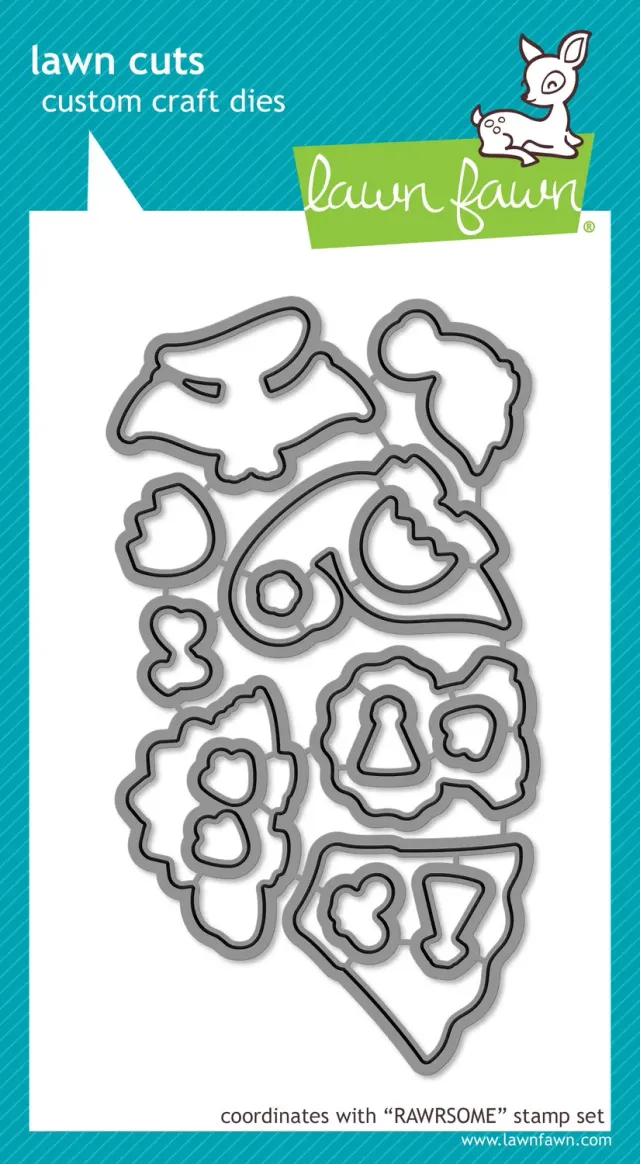 Lawn Fawn Rawrsome Lawn Cuts Stanzformen Dino