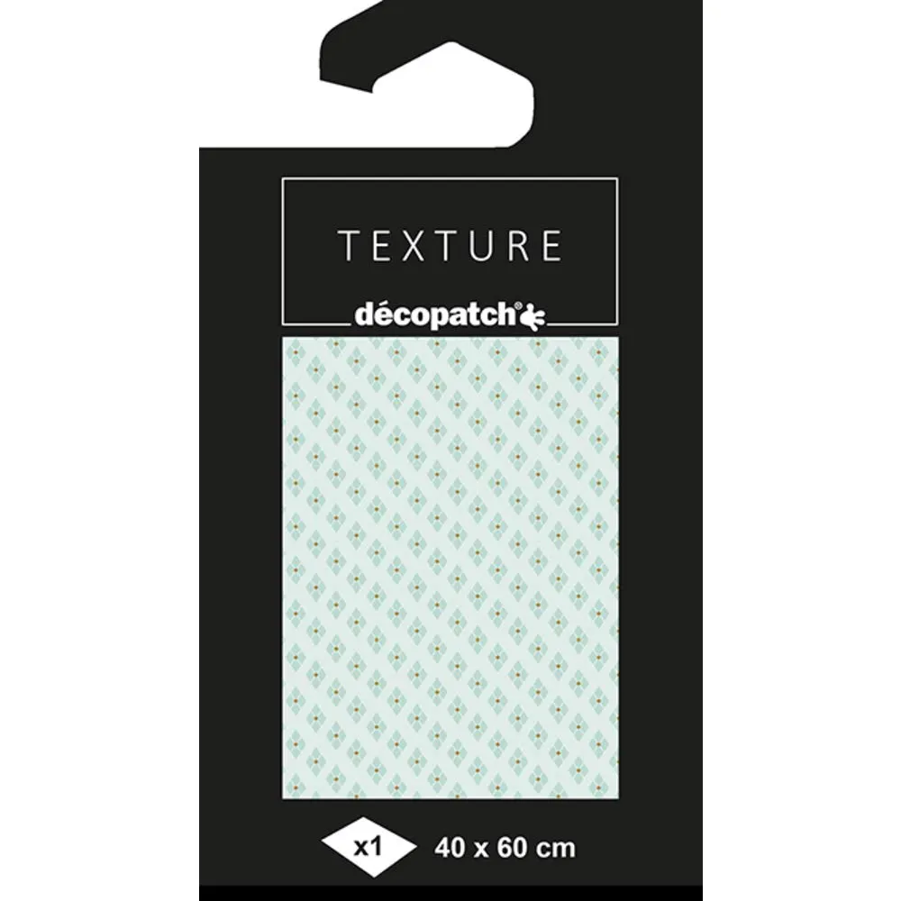 décopatch TD778C Papier Sternen Gold 1 Bogen 40x60 Metallic