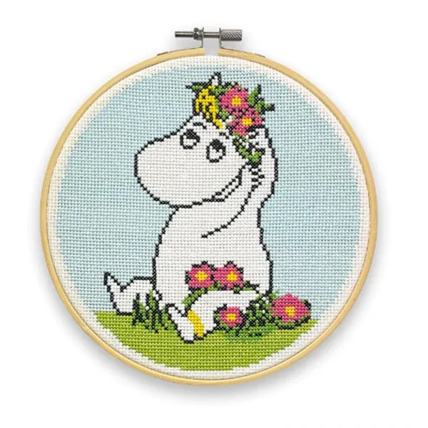 Lavinia Stamps Snorkmaiden Stickset Kreuzstich Anfänger