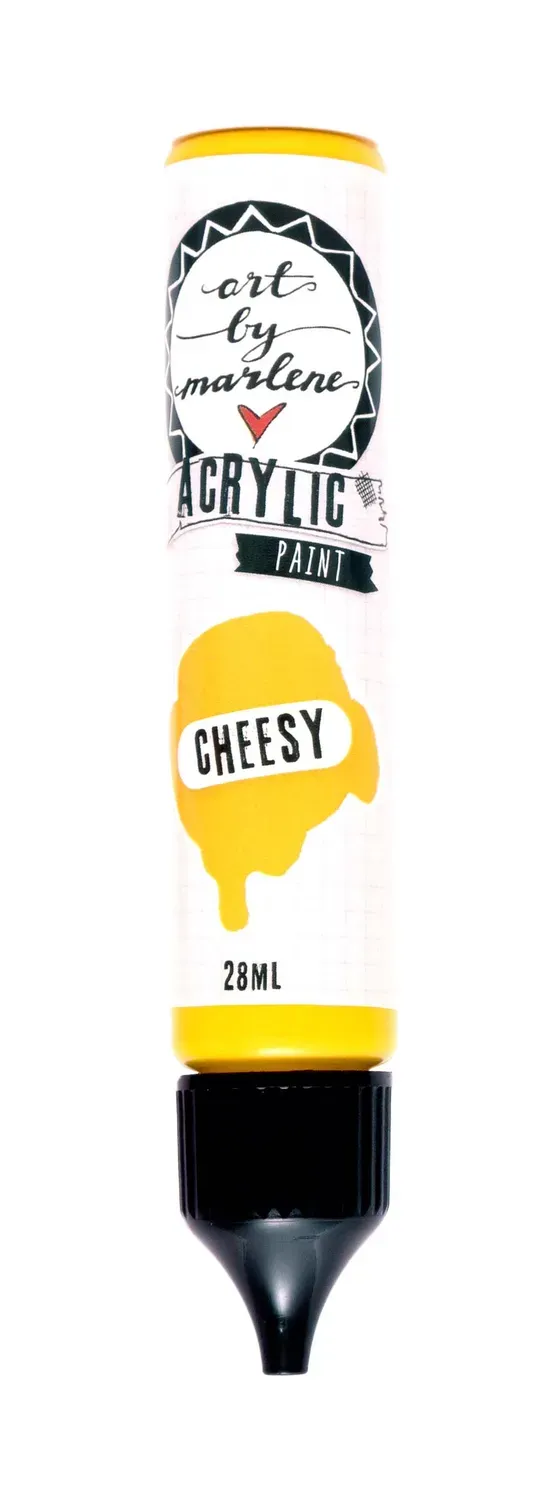 Art by Marlene Essentials Acrylfarbe Cheesy 28 ml