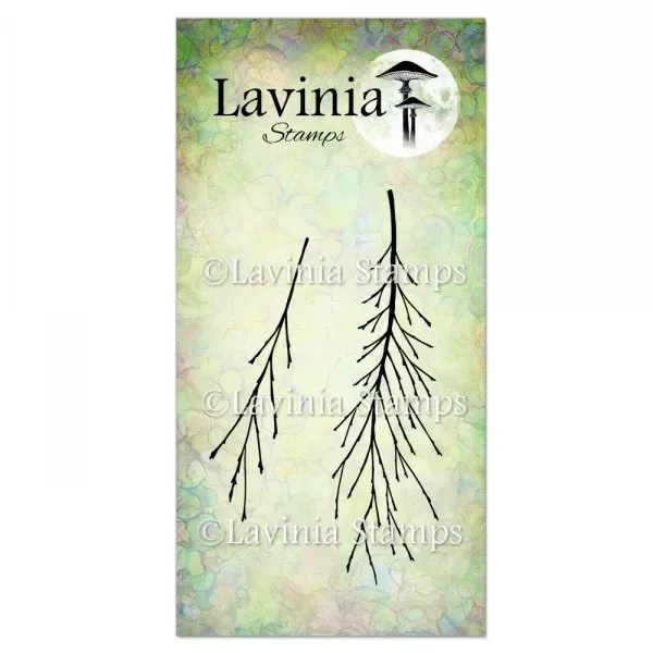 Lavinia Stamps Fern Branch Stempel Photopolymer