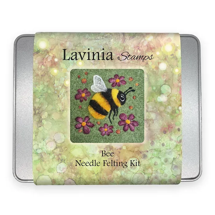 Lavinia-Stamps Bee Needle Felting Kit Filzset Biene