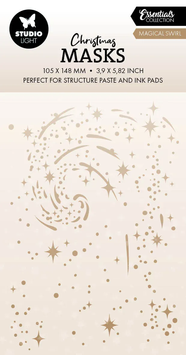 StudioLight Essentials Mask Magical Swirl Schablone