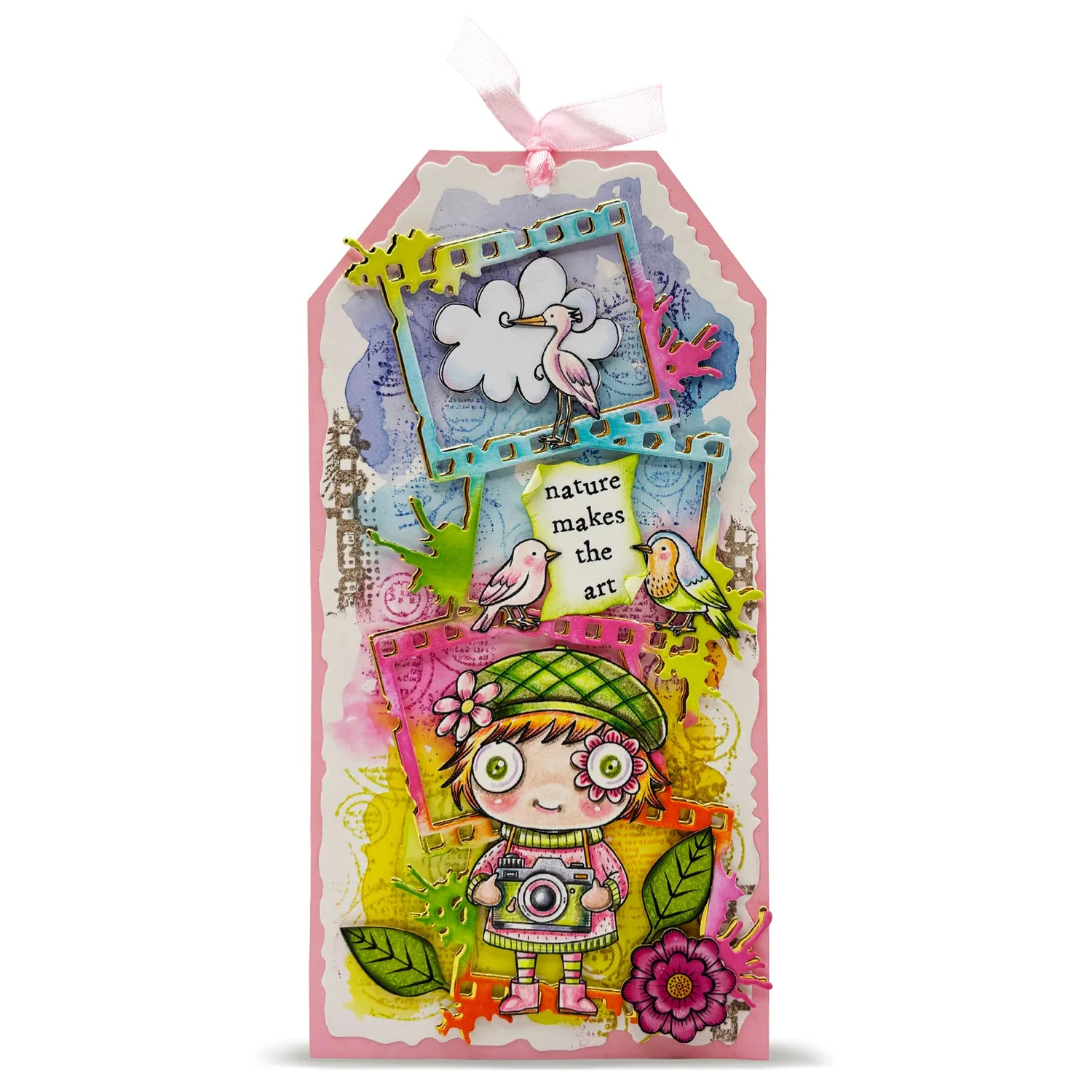 AALL and Create TP-1368 Nature's Art Stempelset A7 Natur