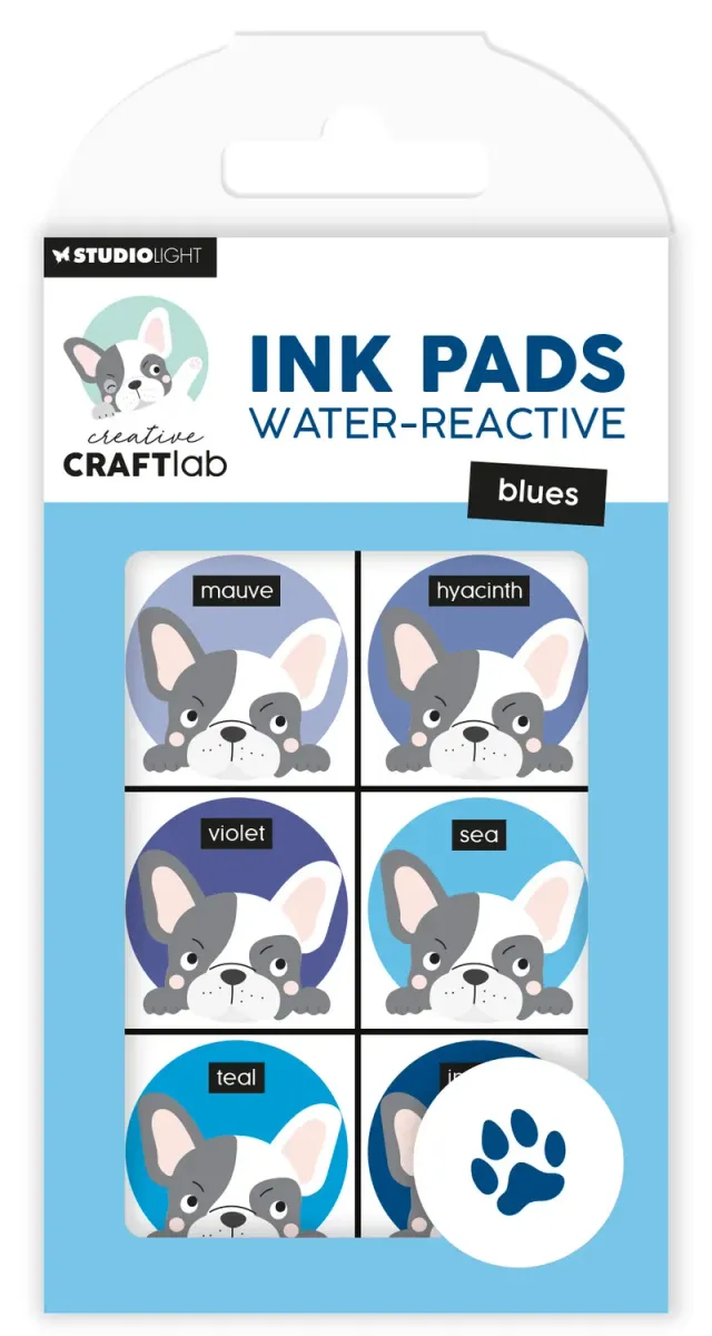 Creative Craftlab Essentials Stempelkissen Blues Blau 3er