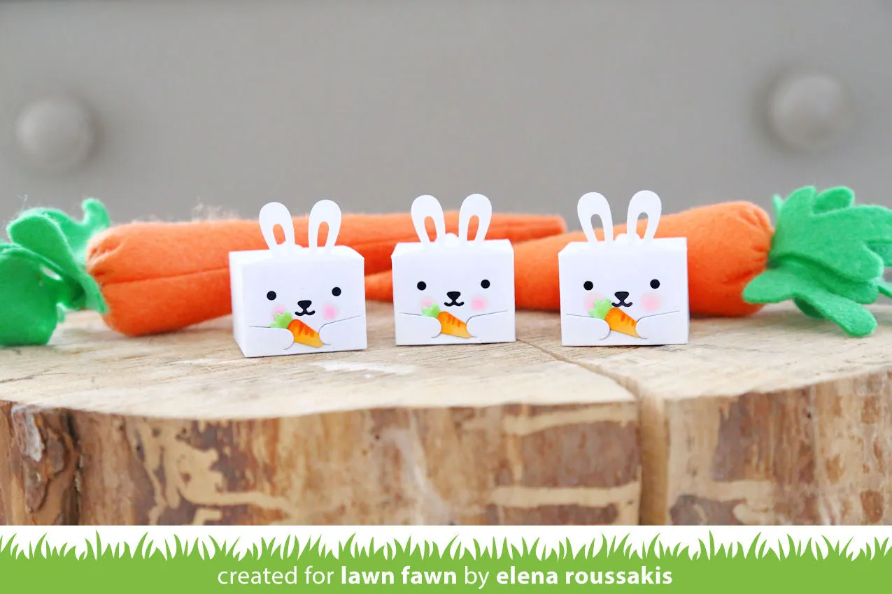 Lawn Fawn Lawn Cuts Tiny Gift Box Bunny Add-On Stanzschablone Hase