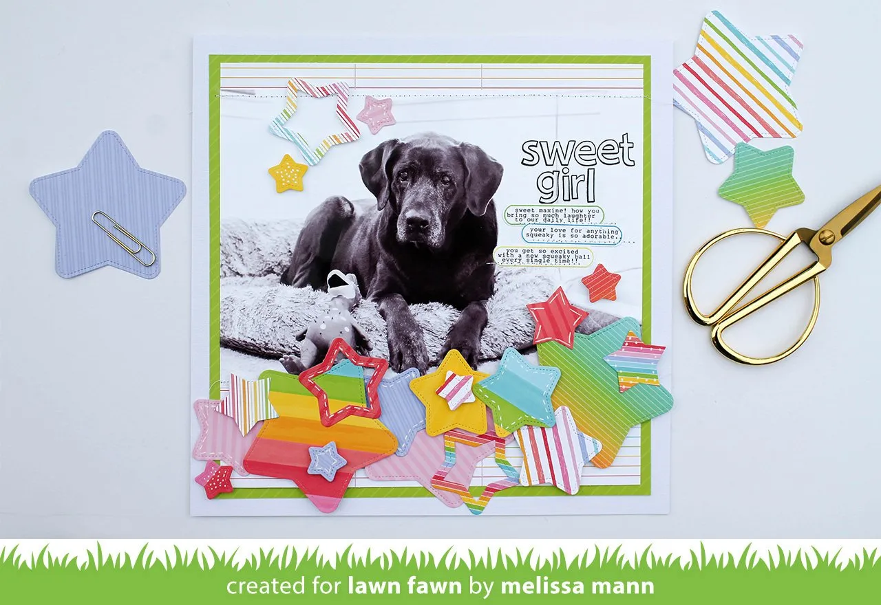 Lawn Fawn Outside In Stitched Star Stackables Stanzen Sterne