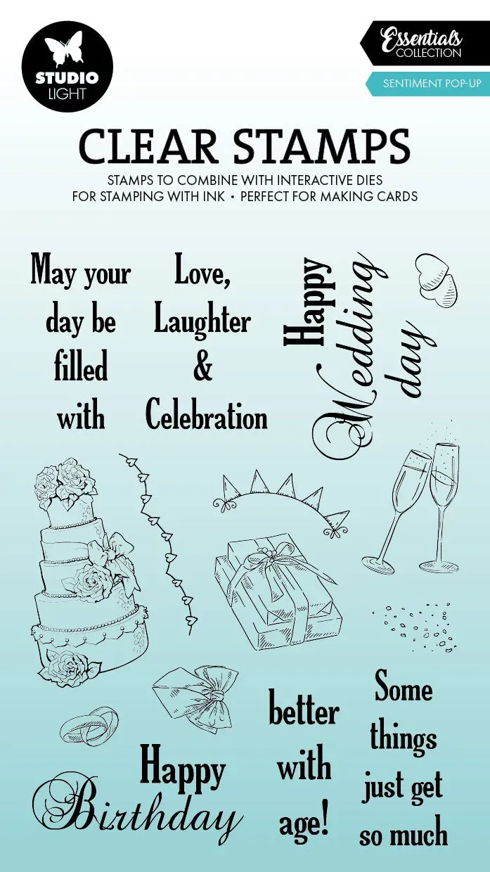 StudioLight Essentials Clear Stempel Turning Pop-out