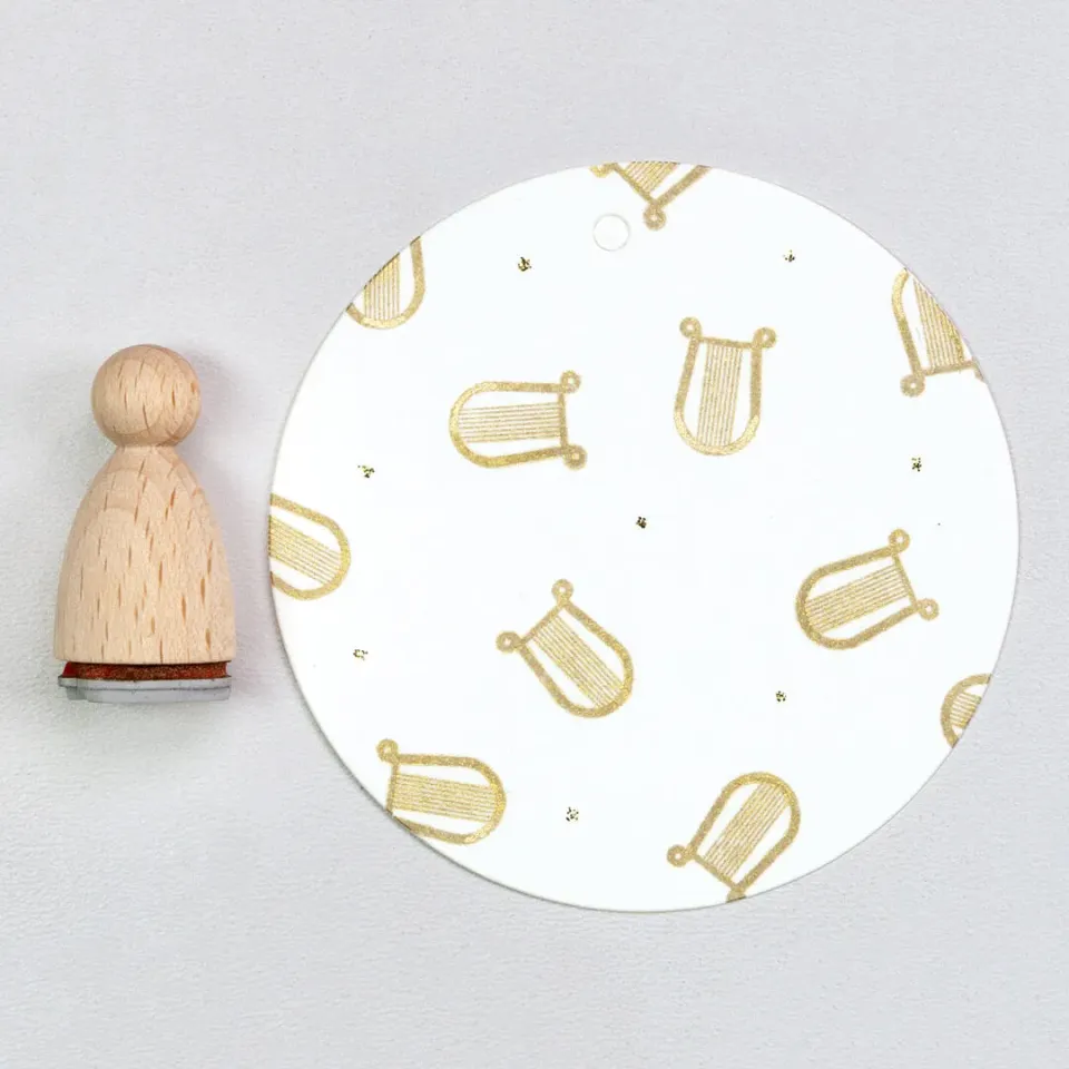 Perlenfischer Harp Stempel Mini 13 mm