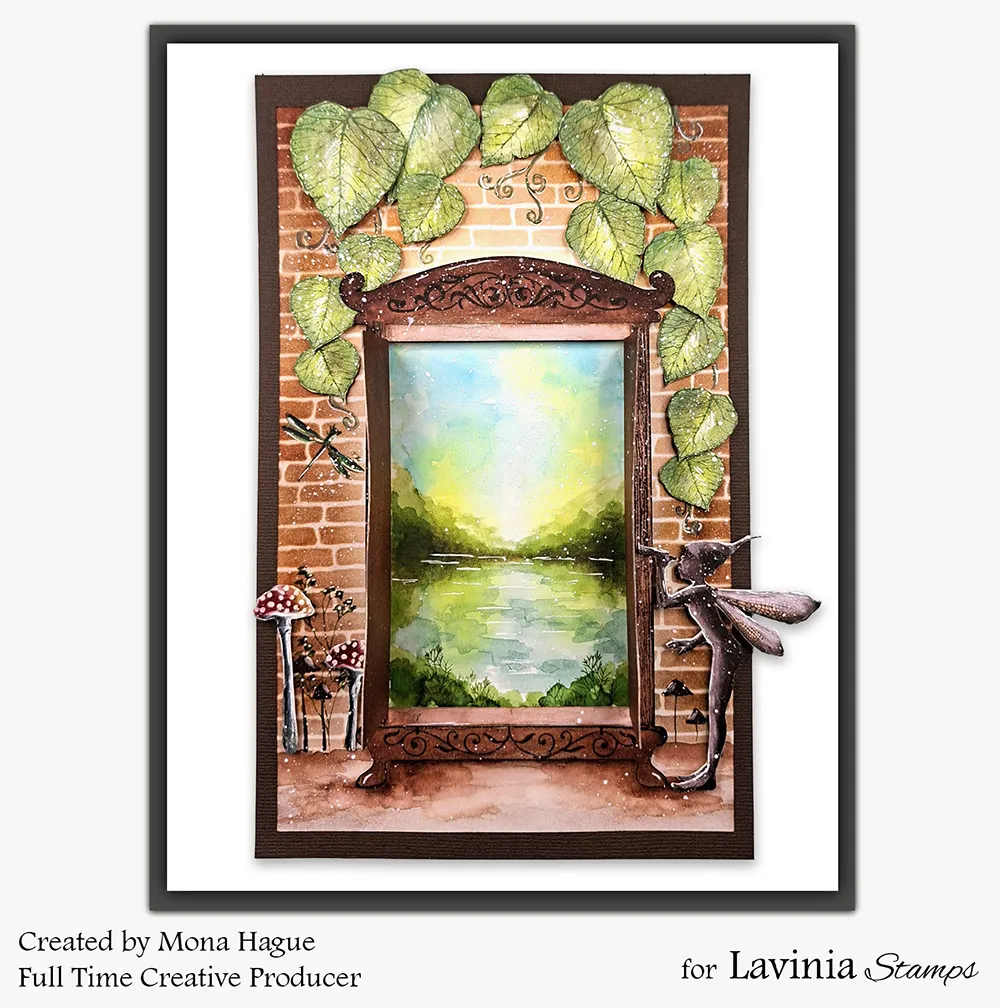 Lavinia Stamps Fairy Wardrobe Kartenaufleger 2er-Set