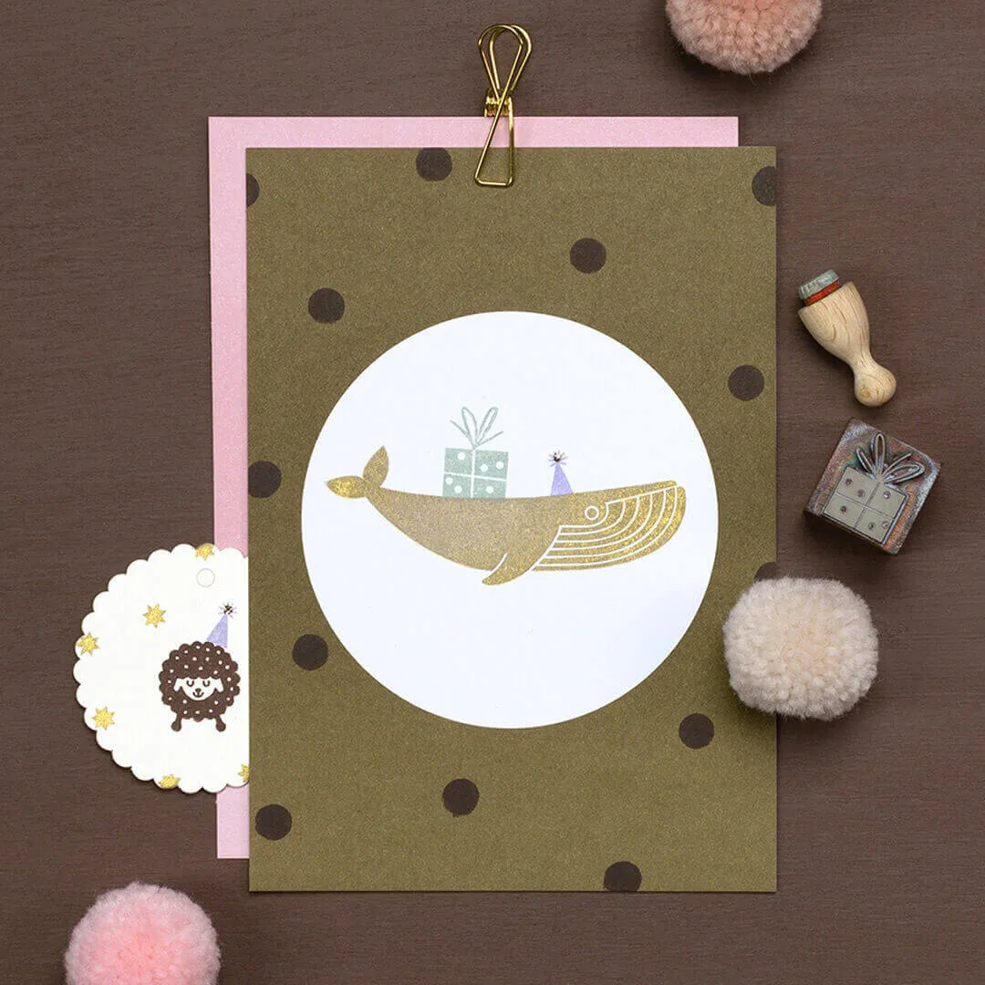 Perlenfischer Partyhat Ministempel 9x5 mm Holz