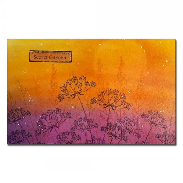Lavinia Stamps Secret Garden Sign Stempel Schild