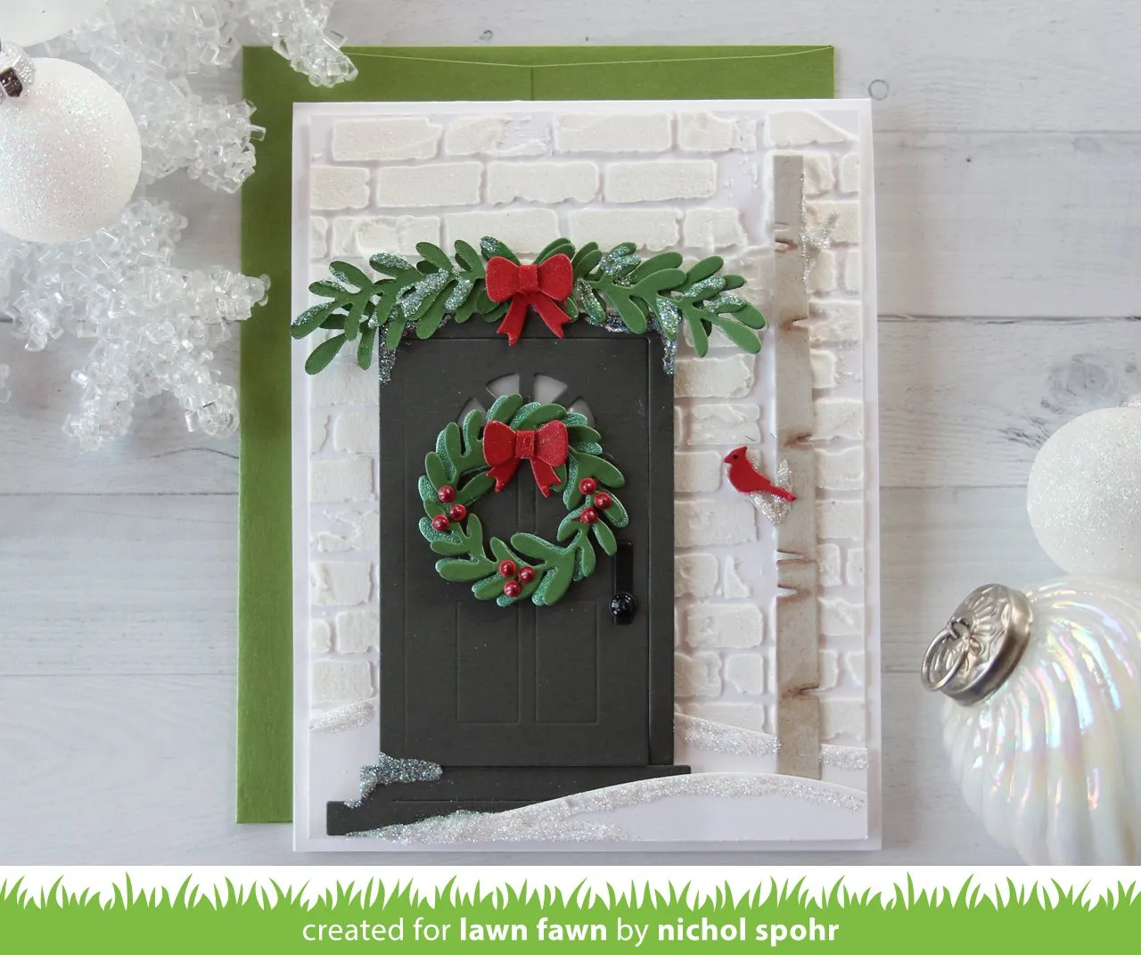 Lawn Fawn Mini Wreath Lawn Cuts Stanzen LF1496 3-teilig