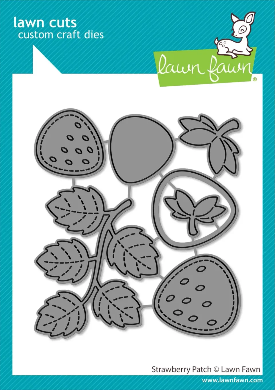 Lawn Fawn Strawberry Patch Stanzschablonen LF2810