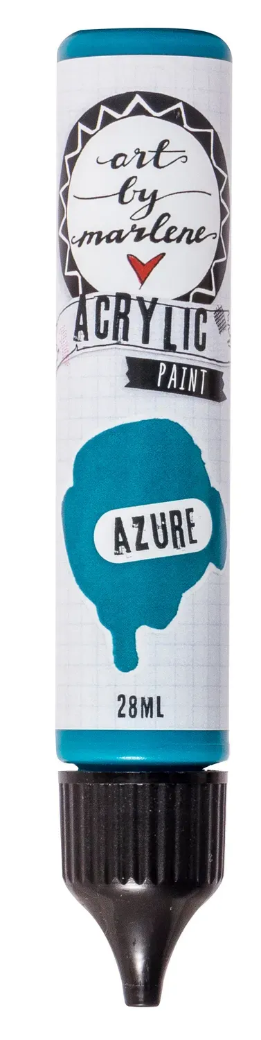 Art by Marlene Essentials Acrylfarbe Azure 28 ml