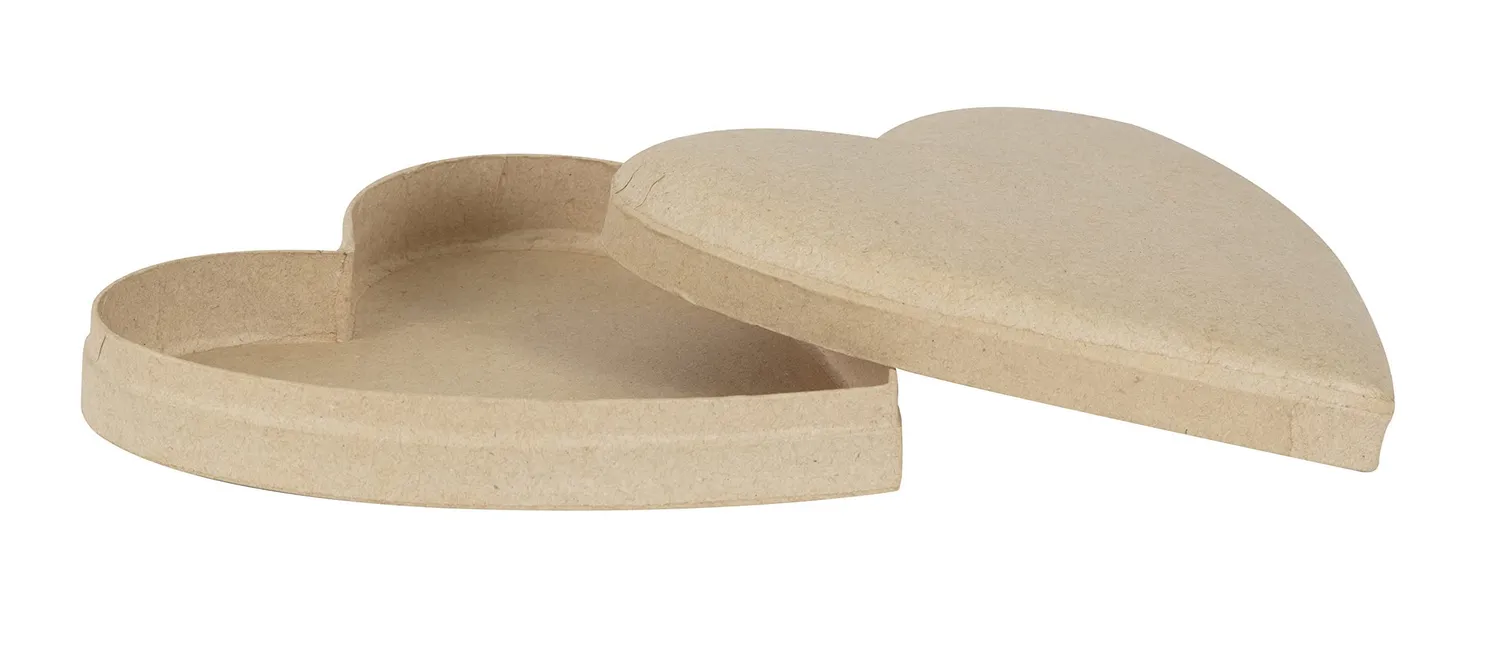 Décopatch BT076C Schachtel rund Pappmaché Rohling 15 cm