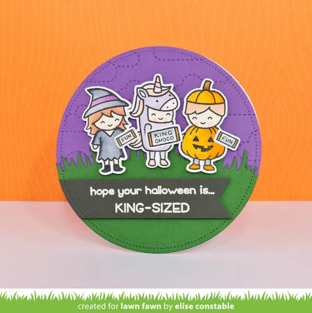 Lawn Fawn Costume Party Clear Stamps Halloween