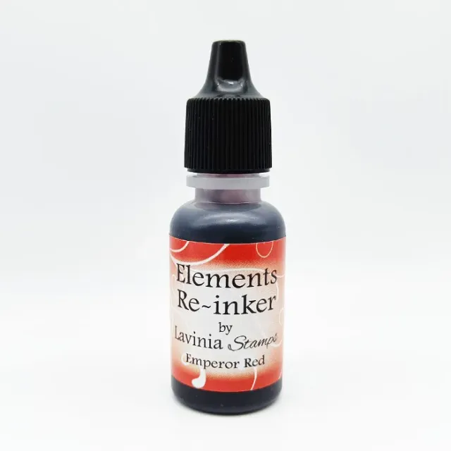 Lavinia Stamps Elements Emperor Red Re-Inker Tinte