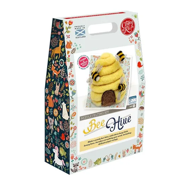 Lavinia Stamps Bee Hive Nadelfilzset Wolle