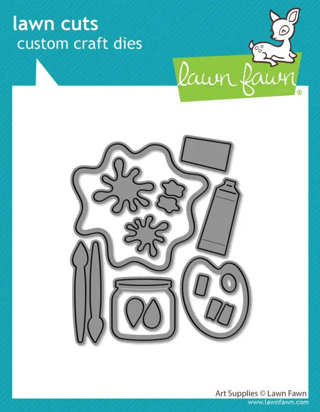 Lawn Fawn Lawn Cuts Art Supplies Stanzschablonen Set
