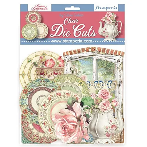 Stamperia Casa Granada Clear Die Cuts transparent