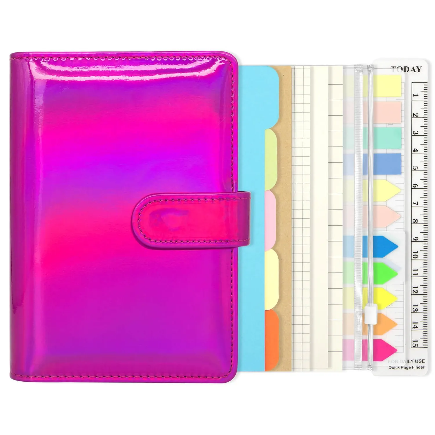 Ieebee Silver Moon Dream Notizbuch A6 Silber Scrapbook