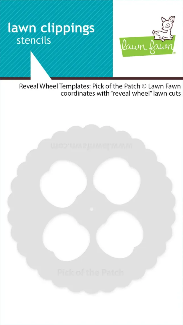 Lawn Fawn Reveal Wheel Templates Pick of the Patch Schablone