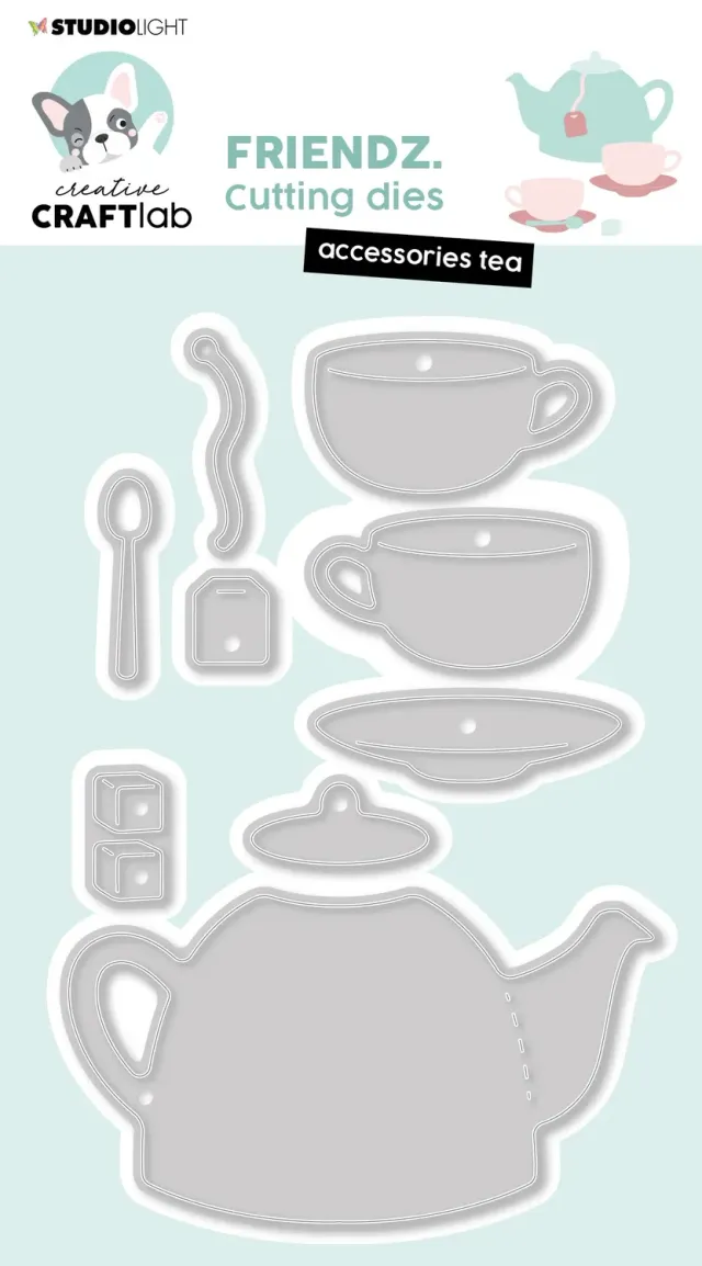 StudioLight Friendz Accessoires Tea Stanzschablone