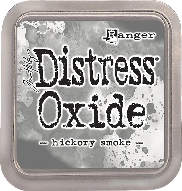 Ranger Distress Oxide Hickory Smoke Stempelkissen Grau